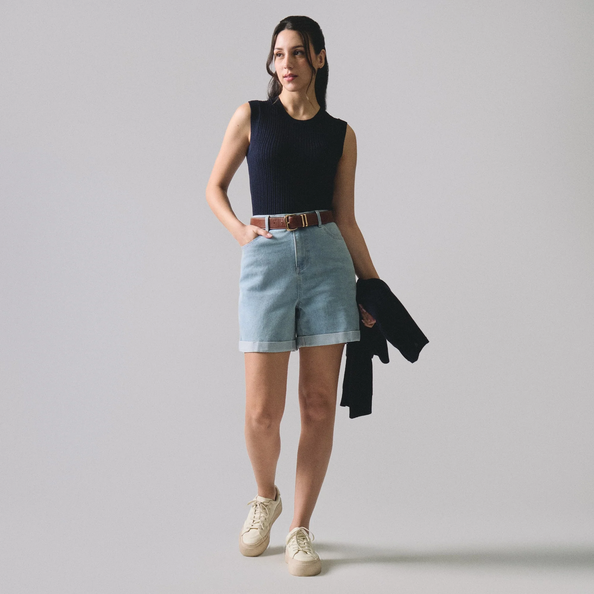 Textured Sleeveless Top - Image 6