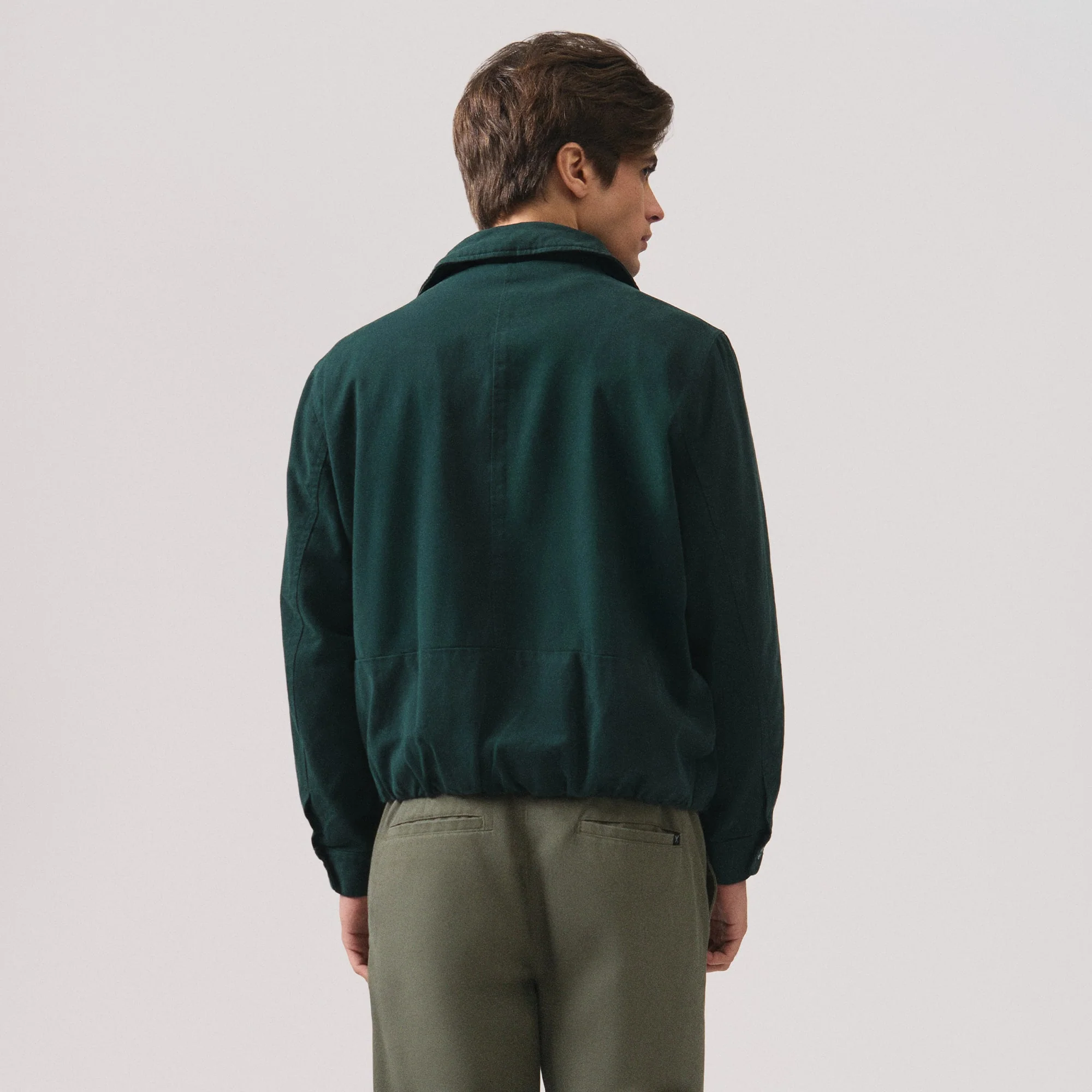 Twill Harrington Jacket - Image 4
