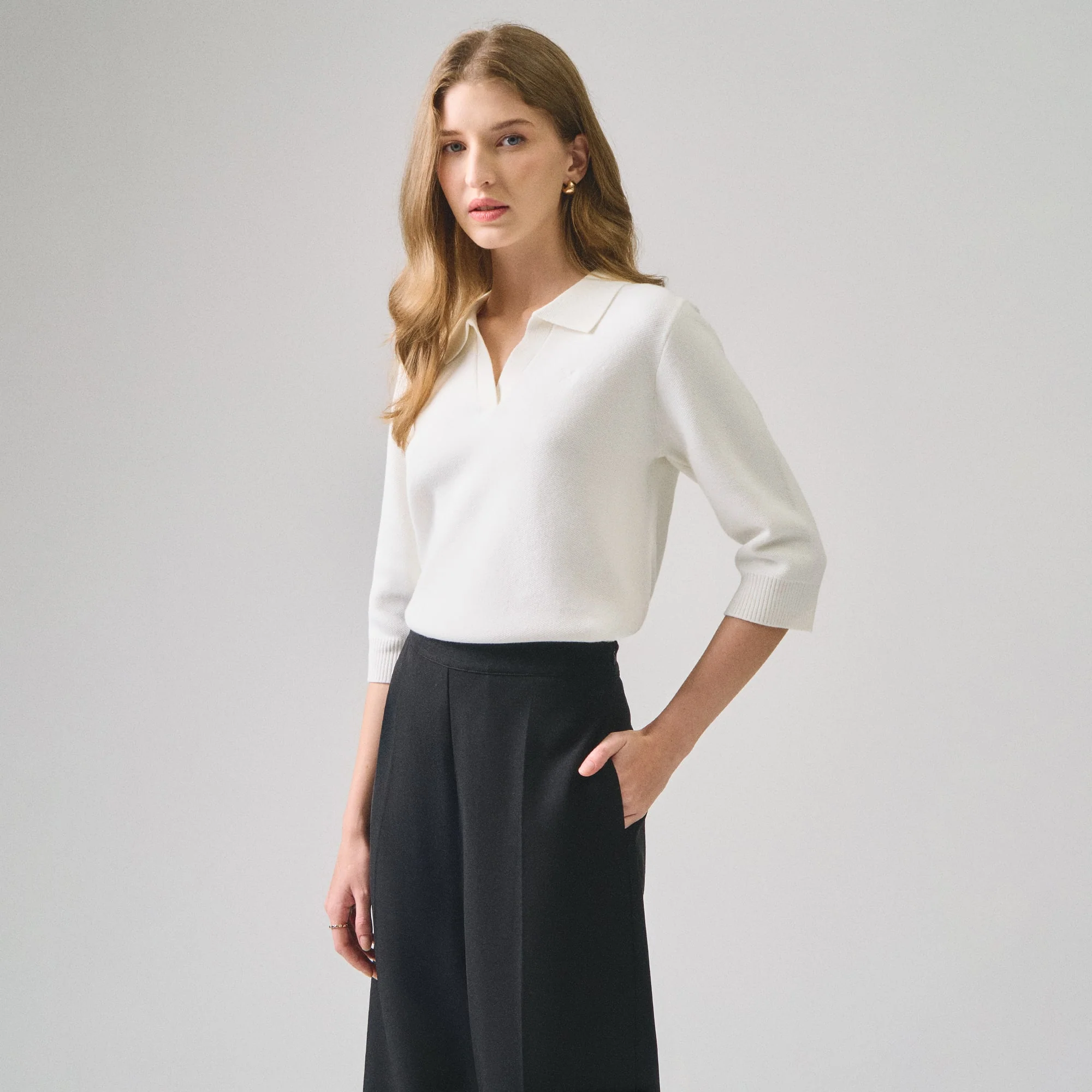 V-Placket Polo - Image 3